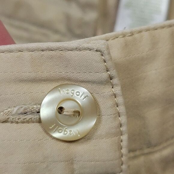 LizGolf Liz Claiborne Women's Tan Shorts - Picture 4 of 11